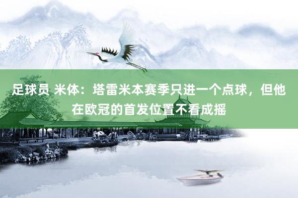 足球员 米体：塔雷米本赛季只进一个点球，但他在欧冠的首发位置不看成摇